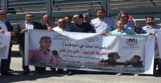 Filistinliler, Tutuklu Gazeteciler Nedeniyle İsraili Protesto Etti