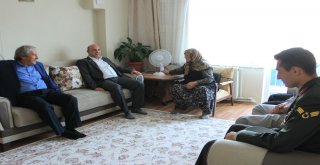 Osmaneli Protokolünden Şehit Ailelerine Ziyaret