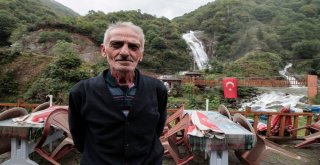 Şiddetli Yağışlar Sonrası Taştığı İddia Edilen Şelale Berrak Görüntüsü İle Dikkat Çekiyor