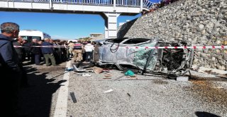 Adıyamanda Feci Kaza : 1 Ölü, 4 Ağır Yaralı