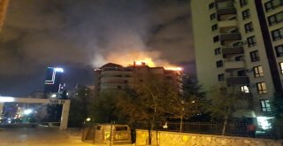Başkentte Korkutan Yangın