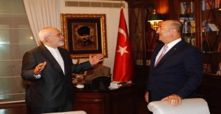 Dışişleri Bakanı Çavuşoğlu, İranlı Mevkidaşı Zarif İle Bir Araya Geldi