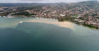 Çamura Bulanan İstanbul Boğazı Havadan Görüntülendi