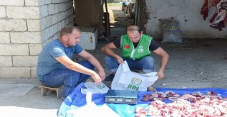 İhh Azerbaycanda Kurban Kesimi Yaptı