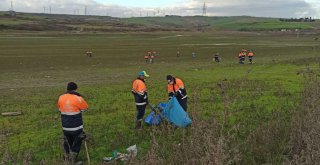 BARAJ HAVZALARINDAN 40 TON ATIK ÇIKTI