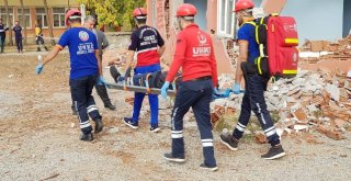 Muşta Deprem Tatbikatı