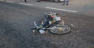 Motosikletli Gencin Öldüğü Kaza Güvenlik Kameralarına Yansıdı