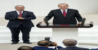 Cumhurbaşkanı Erdoğan Tbmmde Yemin Etti