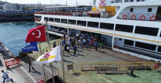 (Özel) Şehir Hatları Vapurları 7 Buçuk Ayda Marmara Bölgesinin Nüfusu Kadar Yolcu Taşıdı