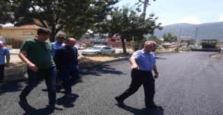 Akşehirde Asfaltlama Çalışmaları Sürüyor