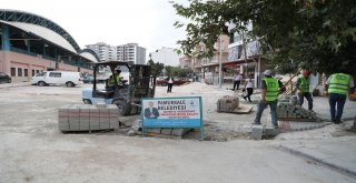 Pamukkalenin En Çok Sokağı Olan Mahallesinde Üst Yapı Çalışmaları Sürüyor