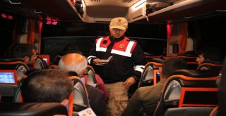 Jandarma Ve Polis Ekiplerinden Trafik Denetimi