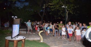 Bilim Parkında ‘Gökyüzü Gözlem Etkinliği Düzenlendi