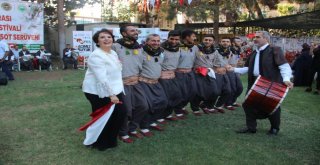 Şanlıurfada Hülya Koçyiğit Çiğ Köfte Yoğurup Halay Çekti