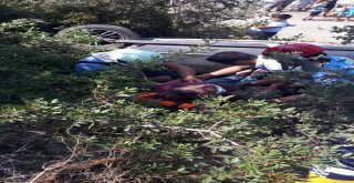 Otomobiliyle Uçuruma Yuvarlandı, Ekipler Kurtarmak İçin Seferber Oldu