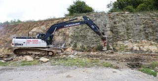 Sanayi Sitesinde 3. Ana Yol Çalışması