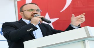 Turan, Bozcaadada Sağlık Lojmanları Temel Atma Törenine Katıldı