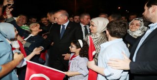 Cumhurbaşkanı Erdoğan 15 Temmuz Şehitler Köprüsünde