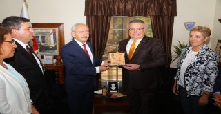 Kılıçdaroğlundan Başkanı Kesimoğluna Teşekkür