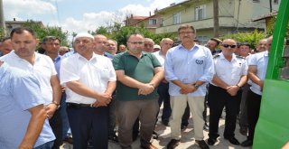 Eski Bakan Tüzmen Cenazeye Katıldı