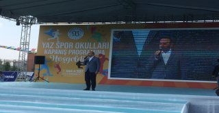 Arnavutköyde Yaz Spor Okullarının Kapanışı Gerçekleşti