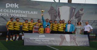 Petkim Olimpiyatlarında Dereceye Girenlere Ödülleri Verildi