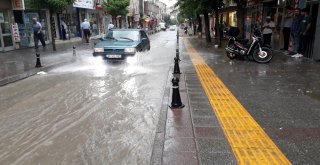 Edirnede Sağanak Yağış