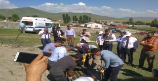 Ardahanda Bulunan Rus Subayın Cesedi Toprağa Verildi