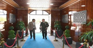 Albay Karoğlundan Başkan Asyaya Veda Ziyareti