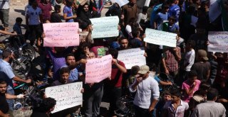 Halep, İdlib Ve Hamadaki Gösterilerde Saldırılar Kınandı