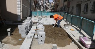 Eyüpsultandaki Kırkmerdiven Caddesi Yenileniyor