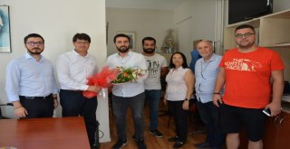 Ak Partiden Manisa Gazeteciler Cemiyetine Bayram Ziyareti