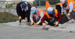 Yolları Parke Taşıyla Dantel Gibi İşlediler