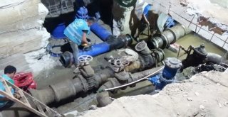 Turgutluda Su Kesintilerine Sebep Olan Eski Vana Sergilendi