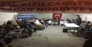 Aydın Mhp, Kızılcaköy Sakinlerini Ziyaret Etti