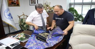 Saka, Özbek Misafirlerini Ağırladı