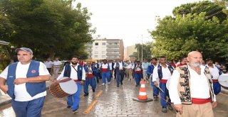 Çan Belediyesinin 7.geleneksel Yağlı Pehlivan Güreşleri Kortej  Yürüyüşüyle Başladı