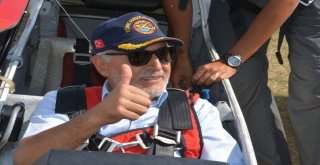 İnönüde Vatandaşların Uçuş Keyfi