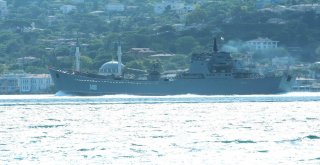 Rus Savaş Gemisi ‘Orsk İstanbul Boğazından Geçti