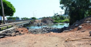 Selin Yıktığı Köprüde Fore Kazık Çalışmaları Başladı