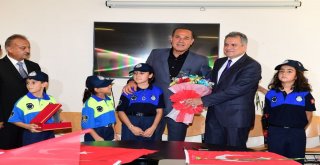 Büyükşehir Belediyesi Zabıtalarından Başkan Sözlüye Ziyaret