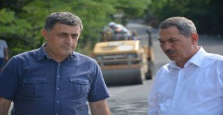 Başkan Uysal Çalışmalarını Yerinde İnceledi
