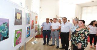 Minik Kursiyerler Bu Yılki İlk Sergilerini Açtı