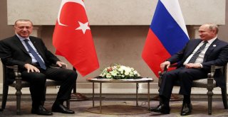 Cumhurbaşkanı Erdoğan, Rusya Devlet Başkanı Putin İle Görüştü