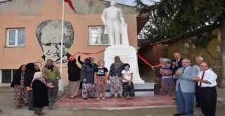 Ormanlı Mahallesinde Atatürk Anıtı Açılışı Gerçekleştirildi