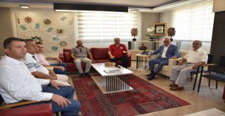 Başkan Ergünden Kızılayın Kurban Bağışına Destek