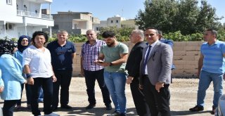 Şehit Ailesi Yeni Atanan Kaymakamı Ziyaret Etti