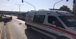 Eskişehirde Trafik Kazası: 3 Yaralı