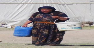 Aksarayda Urfalı Tarım İşçileri Suya Kavuştu