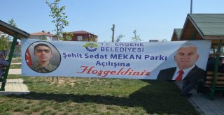 Ergenede Şehitlerin İsimlerinin Verildiği Parklar Açıldı